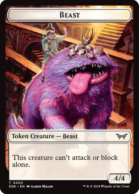 Copy Token // Beast Token (W 4/4)