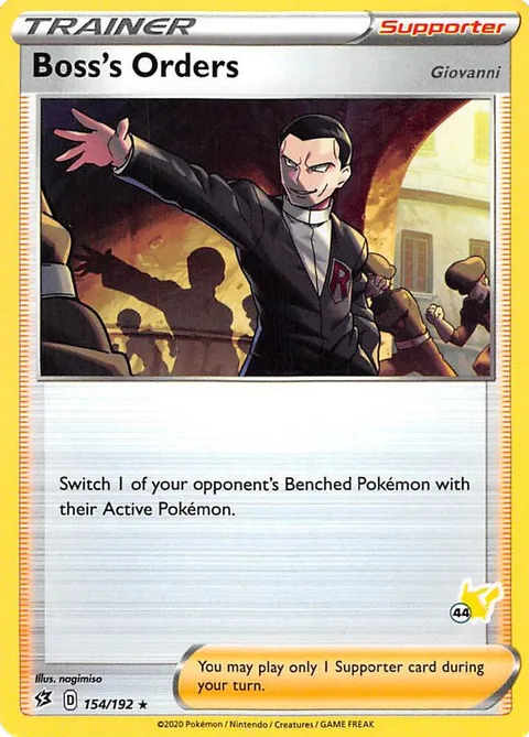 Boss's Orders - Giovanni