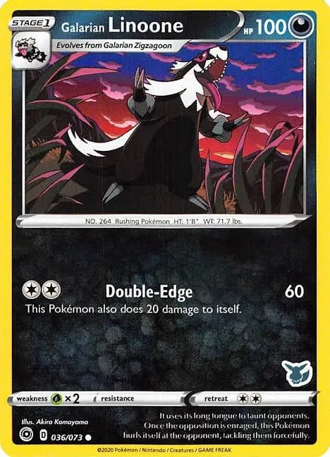 Galarian Linoone [Double-Edge]
