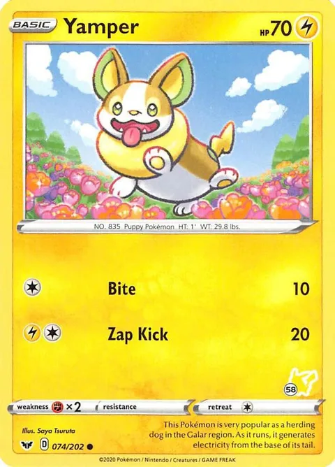Yamper [Bite | Zap Kick]