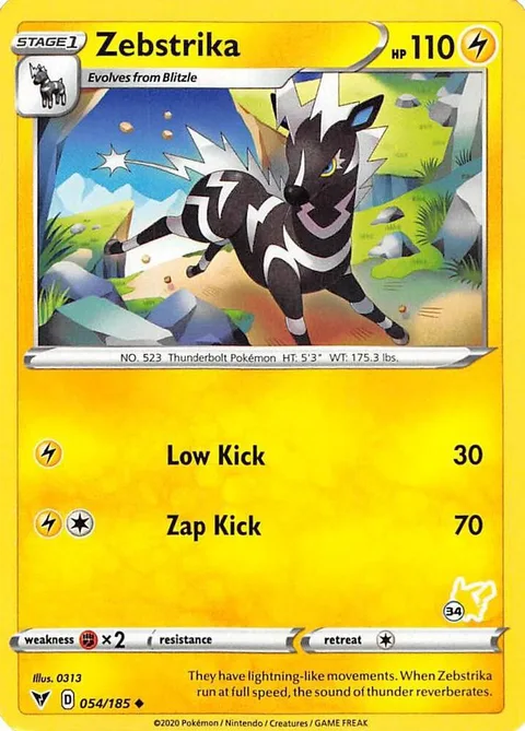Zebstrika [Low Kick | Zap Kick]
