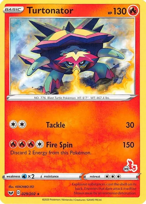 Turtonator [Tackle | Fire Spin]