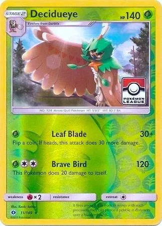 Decidueye [Leaf Blade | Brave Bird]