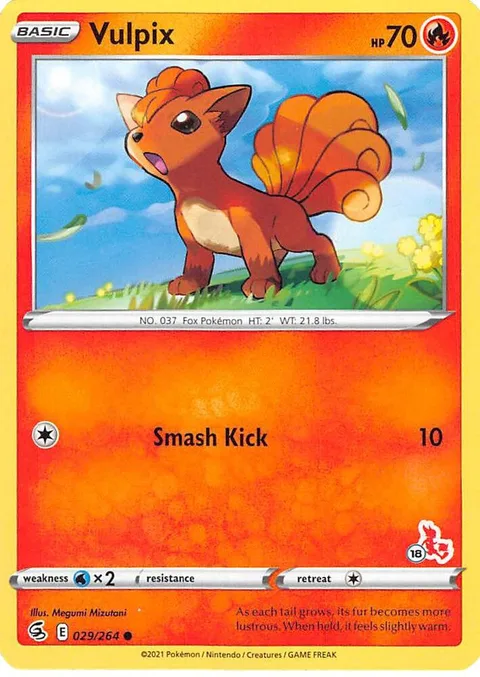 Vulpix [Smash Kick]