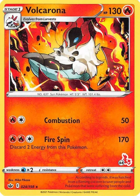 Volcarona [Combustion | Fire Spin]