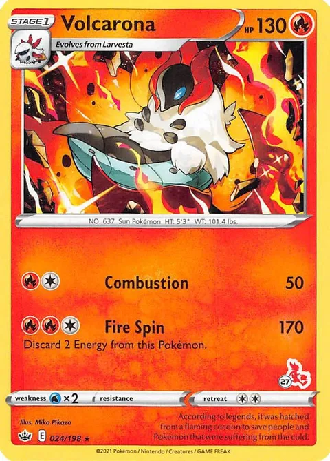 Volcarona [Combustion | Fire Spin]