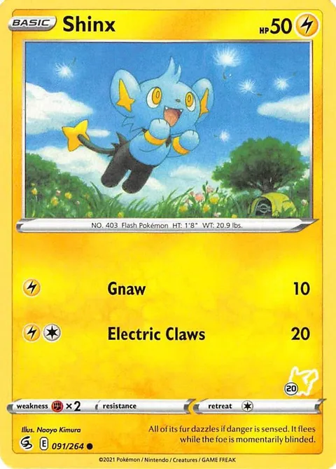 Shinx [Gnaw | Electric Claws]