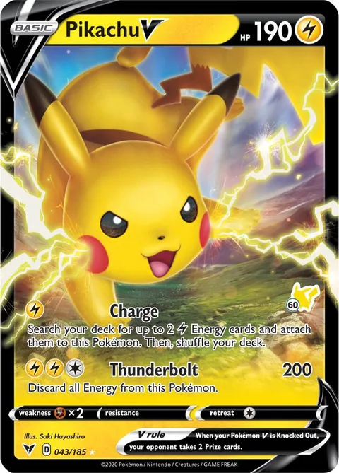 Pikachu V [Charge | Thunderbolt]