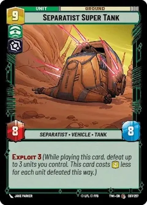 Separatist Super Tank