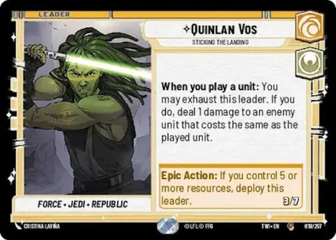 Quinlan Vos, Sticking the Landing