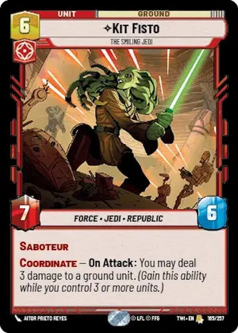 Kit Fisto, The Smiling Jedi