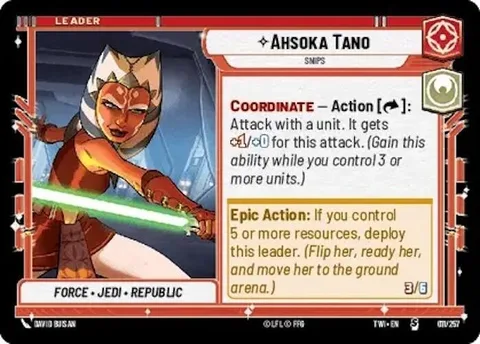 Ahsoka Tano, Snips