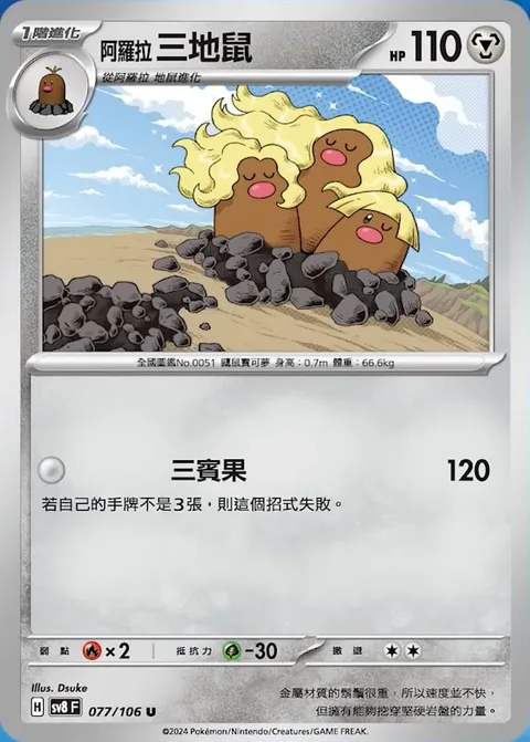 Alolan Dugtrio [Trio-Cheehoo]