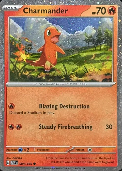 Charmander [Blazing Destruction | Steady Firebreathing]