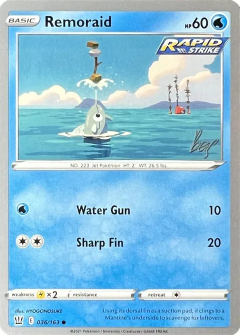 Remoraid [Water Gun | Sharp Fin]