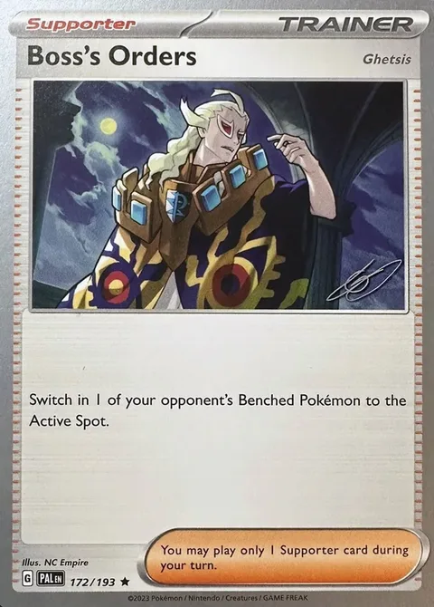 Boss's Orders - Ghetsis