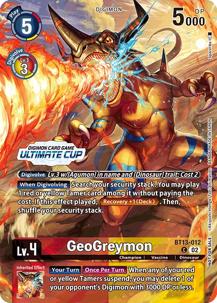 GeoGreymon (BT13-012)