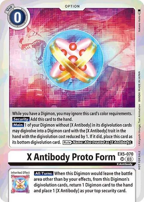 X Antibody Proto Form (EX5-070)