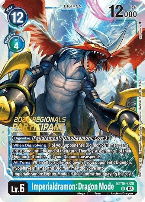 Imperialdramon: Dragon Mode (BT16-028)