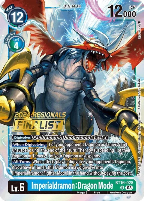 Imperialdramon: Dragon Mode (BT16-028)