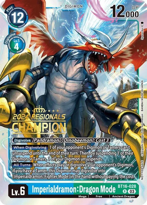 Imperialdramon: Dragon Mode (BT16-028)