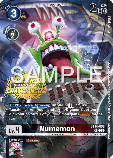 Numemon (BT14-058)