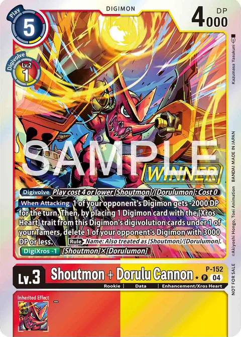 Shoutmon + Dorulu Cannon (P-152)