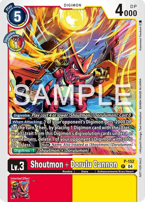 Shoutmon + Dorulu Cannon (P-152)