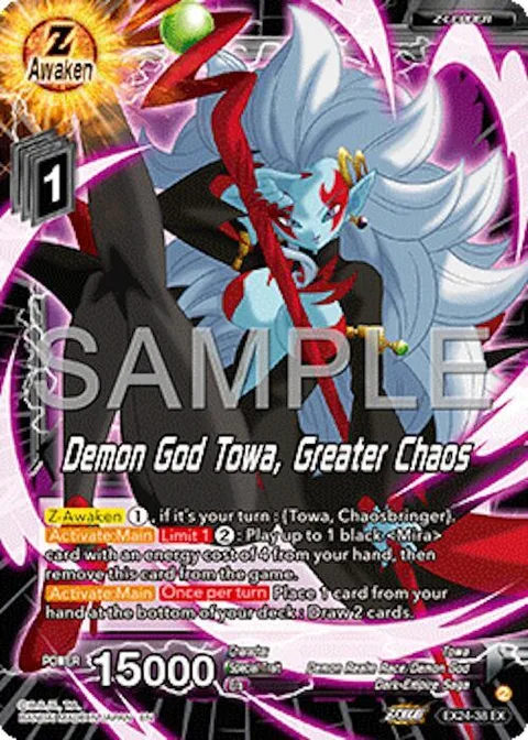 Demon God Towa, Emergence of Greater Chaos