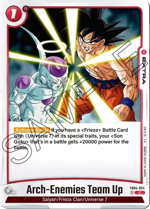 Arch-Enemies Team Up (FB04-024) [Fusion World]