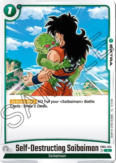 Self-Destructing Saibamen (FB04-074) [Fusion World]