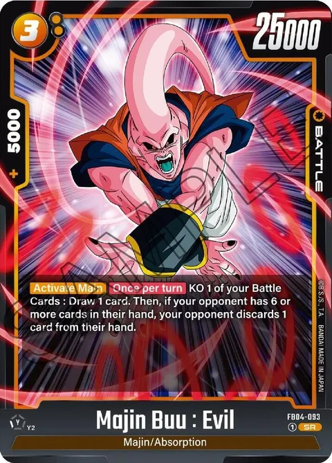 Majin Buu : Evil (FB04-093) [Fusion World]