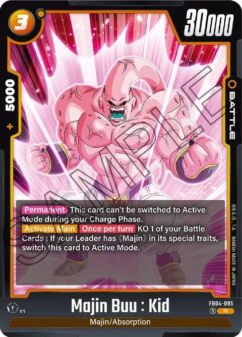 Majin Buu : Kid (FB04-095) [Fusion World]