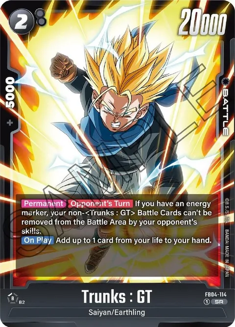 Trunks : GT (FB04-114) [Fusion World]