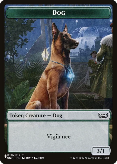 Dog Token (G 3/1) // Cat Token (G 2/2 Haste)
