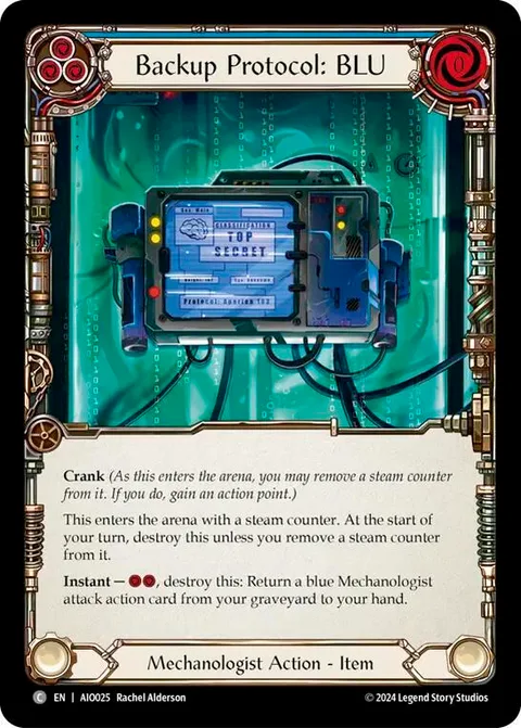 Backup Protocol: BLU