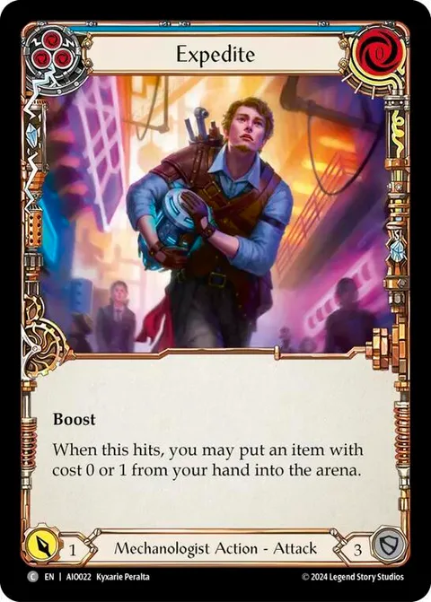 Expedite (Blue)