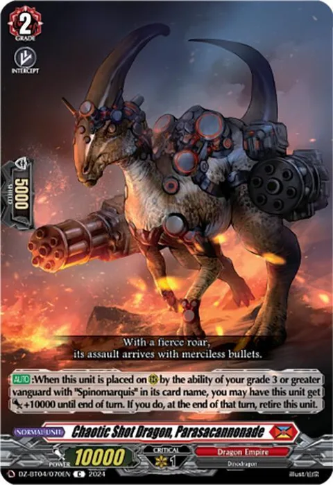 Chaotic Shot Dragon, Parasacannonade [D-Format]