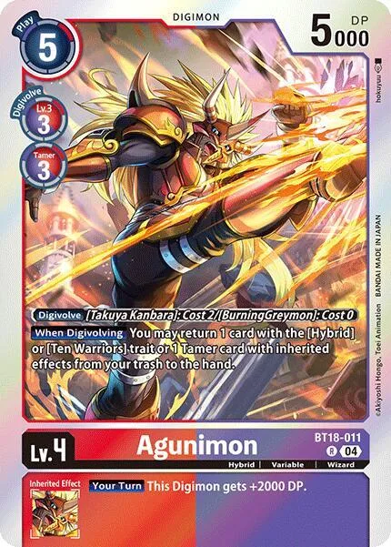 Agunimon (BT18-011)