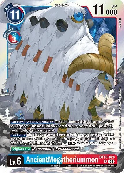 AncientMegatheriummon (BT18-028)