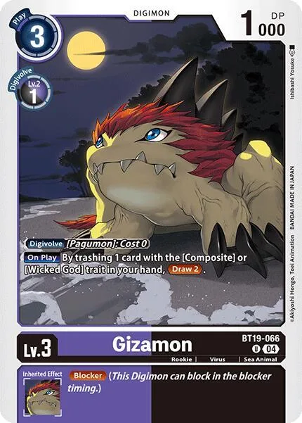 Gizamon (BT19-066)