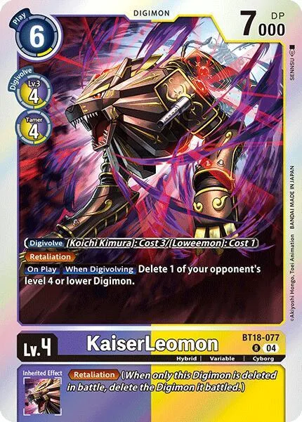 KaiserLeomon (BT18-077)