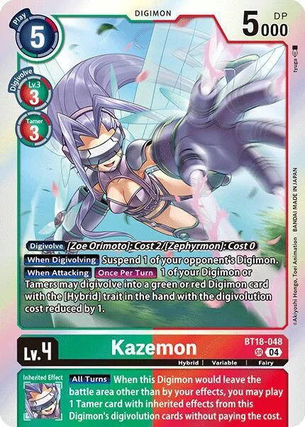 Kazemon (BT18-048)