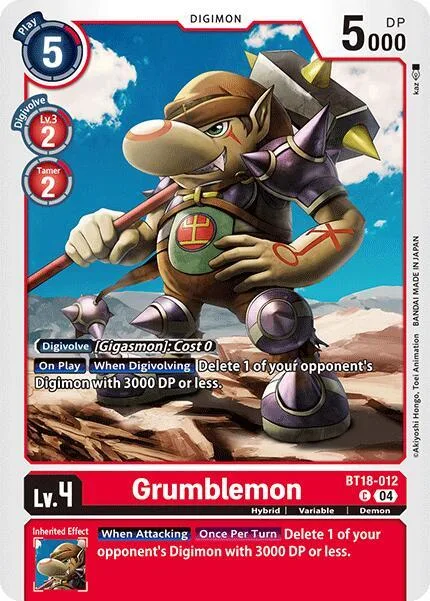 Grumblemon (BT18-012)