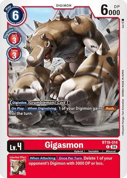 Gigasmon (BT18-014)