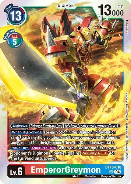 EmperorGreymon (BT18-018)