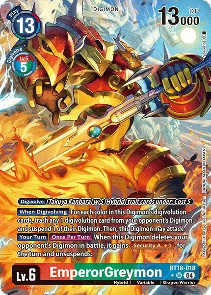 EmperorGreymon (BT18-018)