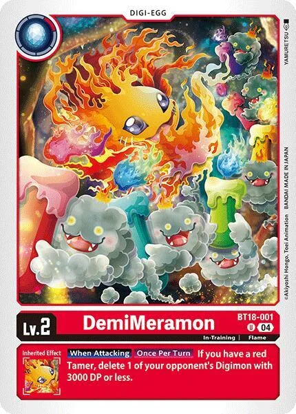 DemiMeramon (BT18-001)