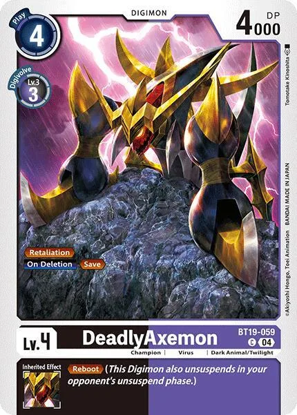 DeadlyAxemon (BT19-059)