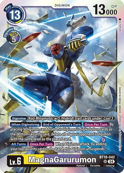 MagnaGarurumon (BT18-042)